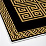 Mijölnir Kt461 Juego de Alfombrillas de Baño Antideslizantes y Antibacterianas de Poliéster (50x60cm y 60x100cm)